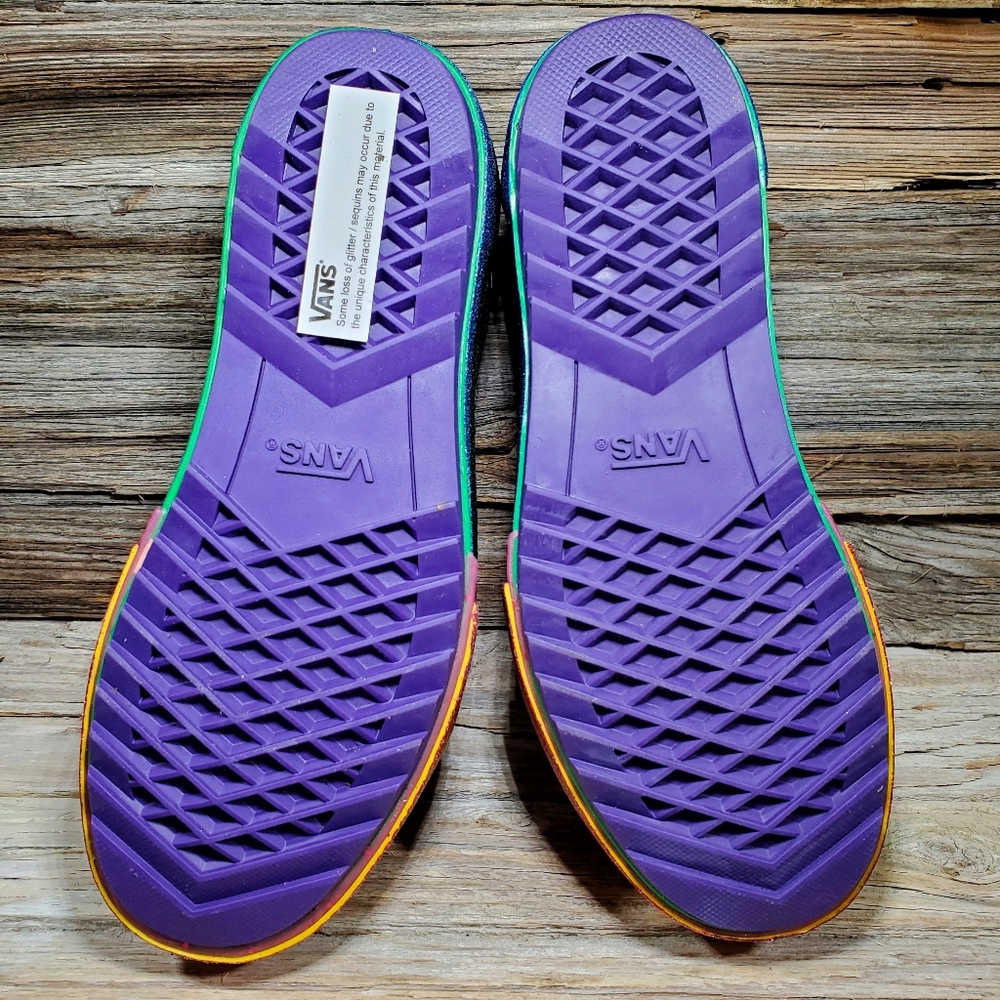 Vans Old Skool Unisex Stacked Rainbow Platform - Picture 4 of 7